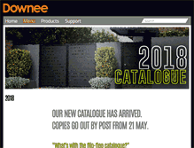 Tablet Screenshot of downee.com.au